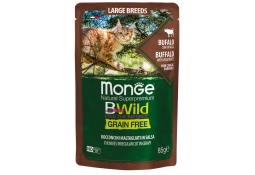 Влажный корм MONGE CAT BWILD GRAIN FREE WET Kitten Buffalo 85 г