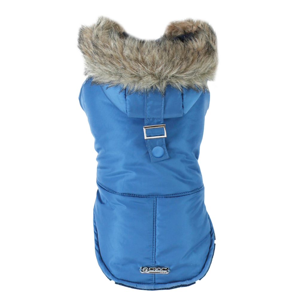 Обзор CROCI Blue Parka 20 см: утеплённая куртка для маленьких собак с флисом и светоотражателями — плюсы и минусы