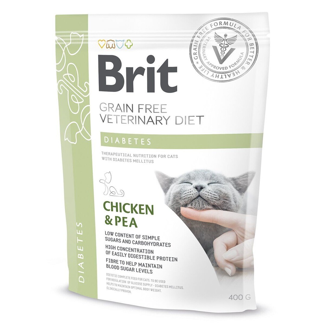 ΠΠ±Π·ΠΎΡ Brit Veterinary Diet Diabetes Cat: Π»Π΅ΡΠ΅Π±Π½ΡΠΉ ΠΊΠΎΡΠΌ Π΄Π»Ρ ΠΊΠΎΡΠ΅ΠΊ Ρ Π΄ΠΈΠ°Π±Π΅ΡΠΎΠΌ β ΡΠΎΡΡΠ°Π², ΠΊΡΠ°Ρ
ΠΌΠ°Π» ΠΈ ΡΠ°Ρ
Π°ΡΠ°, ΠΏΠ»ΡΡΡ ΠΈ ΠΌΠΈΠ½ΡΡΡ