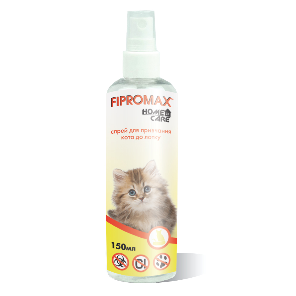 Обзор FIPROMAX HomeCare 100 мл: спрей для приучения кошек к лотку — состав, как пользоваться, плюсы и минусы