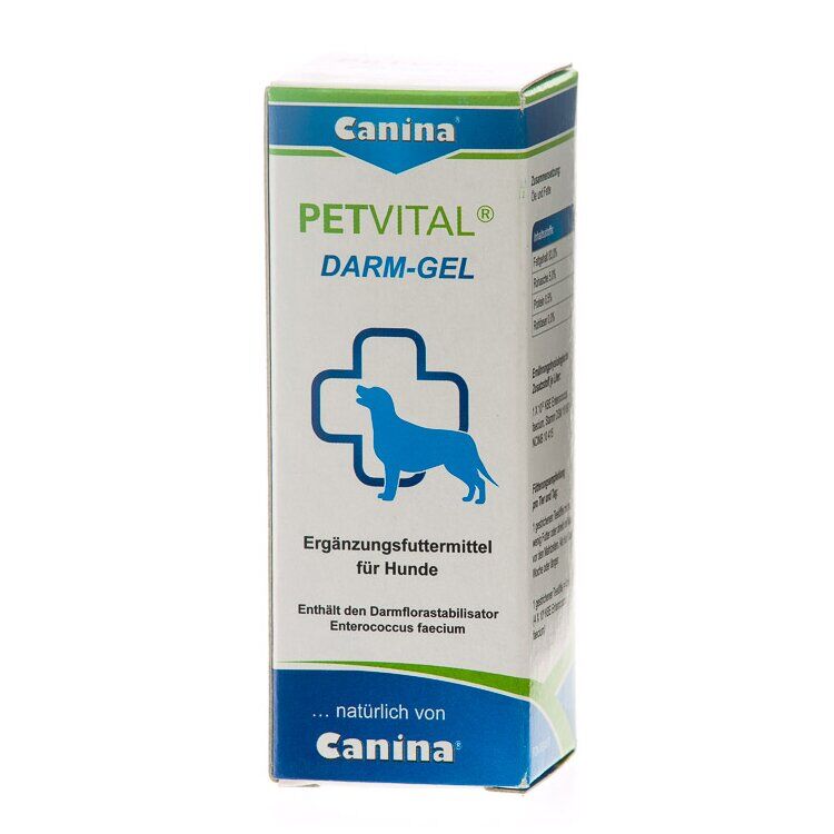 Обзор Canina PETVITAL Darm-Gel: пробиотический гель для кишечника собак после антибиотиков и смены корма — дозировка, плюсы и минусы
