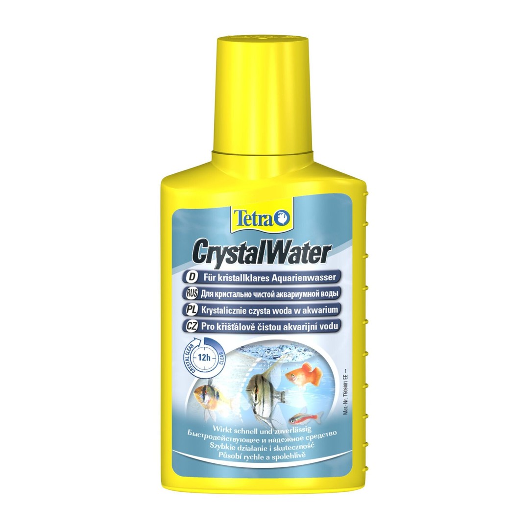 Обзор Tetra CrystalWater 100 мл: средство от мутной воды в аквариуме — плюсы и минусы
