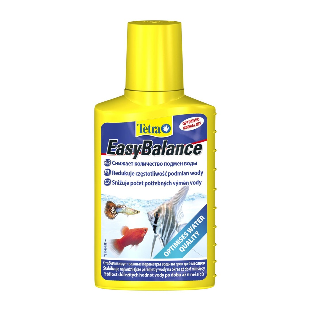 ΠΠ±Π·ΠΎΡ Tetra Easy Balance 100 ΠΌΠ»: ΡΡΠ°Π±ΠΈΠ»ΠΈΠ·Π°ΡΠΎΡ KH ΠΈ pH Π΄Π»Ρ ΠΏΡΠ΅ΡΠ½ΠΎΠ²ΠΎΠ΄Π½ΠΎΠ³ΠΎ Π°ΠΊΠ²Π°ΡΠΈΡΠΌΠ° β ΠΏΠ»ΡΡΡ ΠΈ ΠΌΠΈΠ½ΡΡΡ