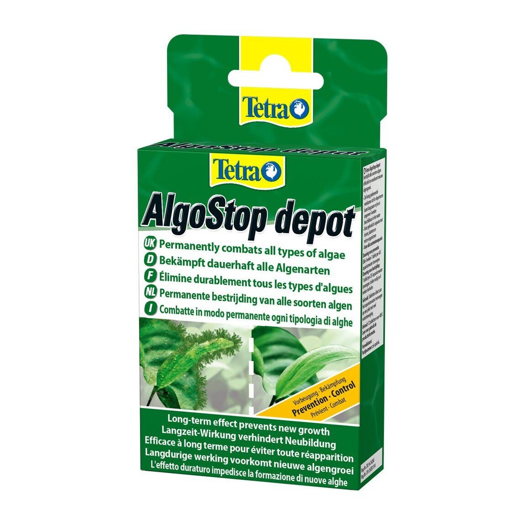 Обзор Tetra AlgoStop depot 12 таблеток: средство против водорослей длительного действия — плюсы и минусы