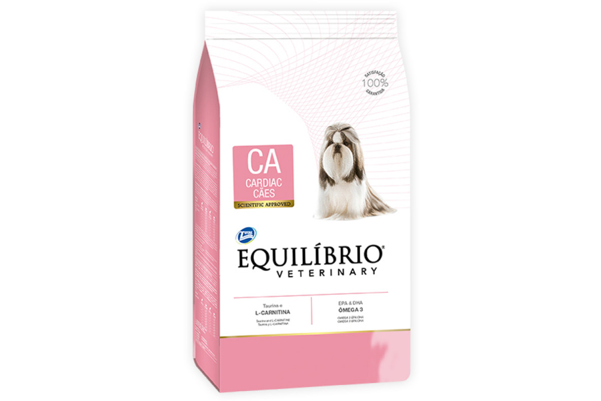 Сухой корм Equilibrio Veterinary Dog Cardiac лечебный для собак с сердечно–сосудистыми заболеваниями 7.5 кг