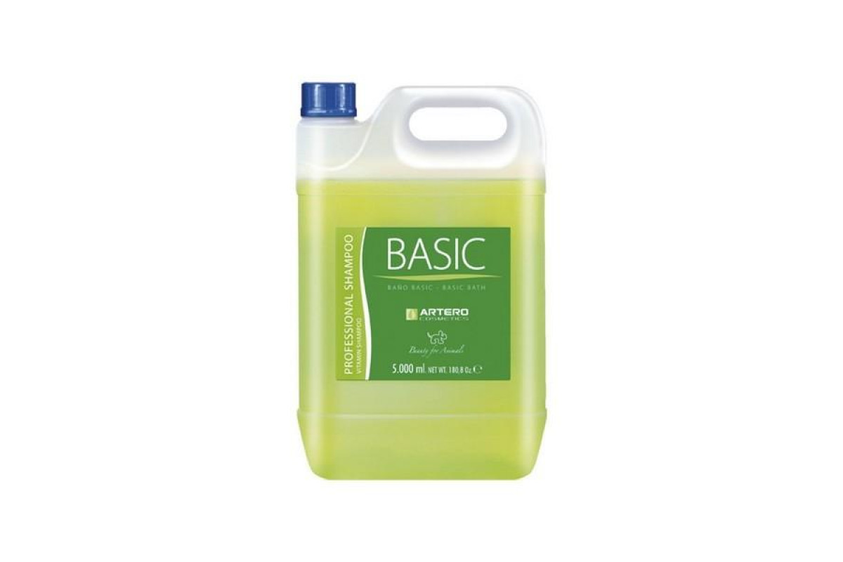 Обзор Artero Shampoo Basic 5 л: базовый шампунь 1:3 для собак и кошек — для салона и сильных загрязнений