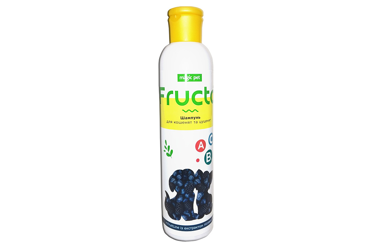 Обзор Magic Pet Fruit Line «Лесные ягоды» шампунь 220 мл для щенков и котят — плюсы и минусы