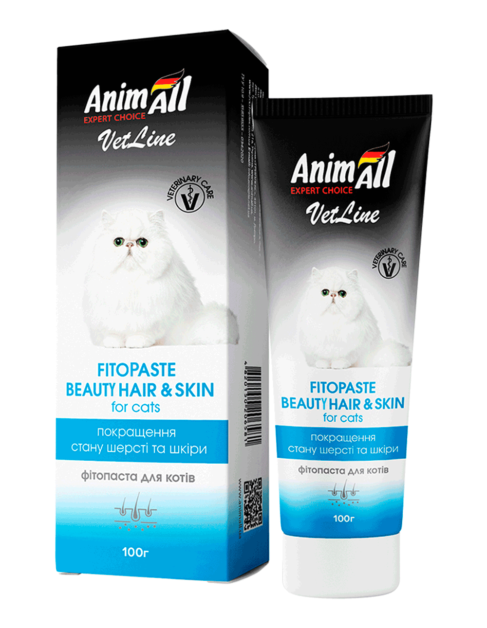 Обзор фитопасты AnimAll VetLine Beauty Hair & Skin для кошек: травы, масла и пробиотики для шерсти и кожи — плюсы и минусы