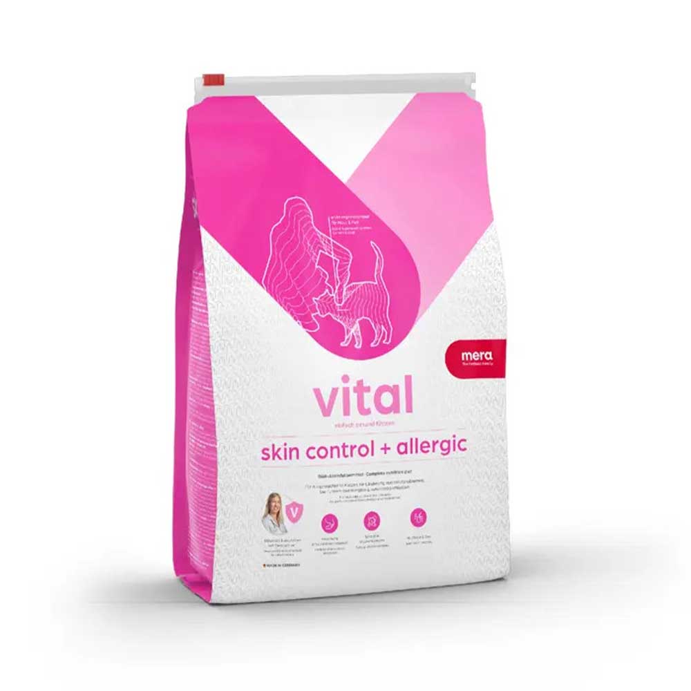Обзор MeraVital Cat Skin Control Allergic: ветеринарная диета с гидролизатом лосося при аллергии и дерматите у кошек — плюсы и минусы