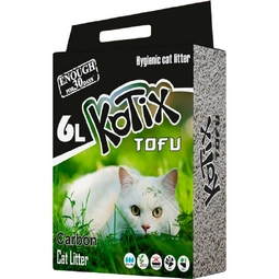 Наполнитель KOTIX TOFU Carbon 6 л