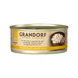 Grandorf Wet Food for Cats Chicken Breast with Duck, 70 g