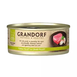Grandorf Wet Cat Food Tuna Fillet with Crab, 70 g