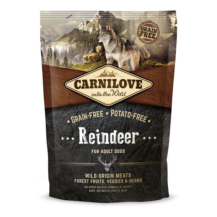 Обзор Carnilove Reindeer: беззерновой корм с олениной и кабаном для взрослых собак — плюсы и минусы