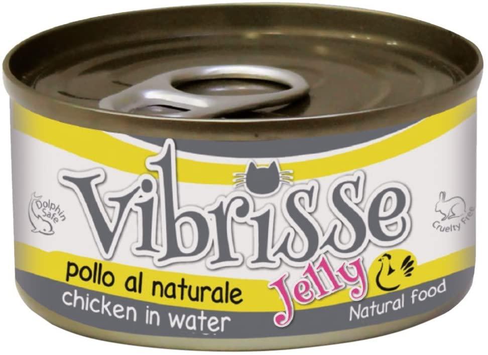 Обзор VIBRISSE Jelly куриное филе в желе 70 г: паровой пауч для кошек — плюсы и минусы