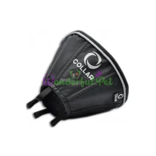 Воротник для собак Collar Dog Extreme №3 плотный черный, диаметр 32-38 см, высота 15.5 см