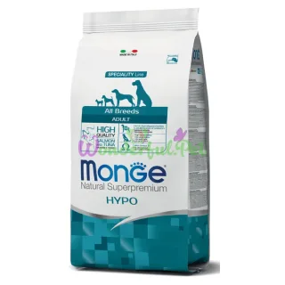 Сухой корм MONGE DOG All breeds Hypo Salmon Tuna 15 кг