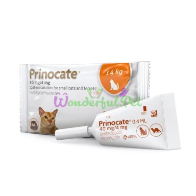 Капли на холку KRKA Prinocate Cat до 4 кг 1 пип