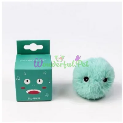 Игрушка Chirping Ball Cat Toy Blue 5 см