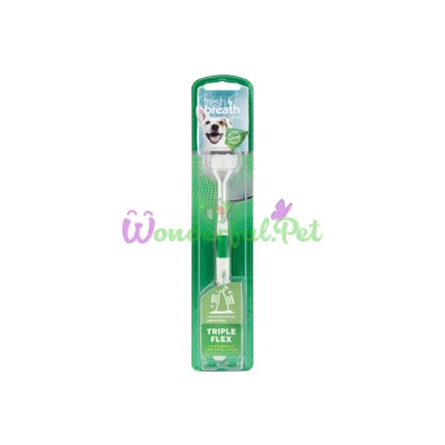 Зубная щетка TropiClean Triple Flex Dog Toothbrush для собак