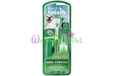 Tropiclean Oral Care Kit Fresh breath for dogs