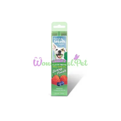 Гель для чистки зубов TropiClean Oral Care Gel Berry Fresh Свежая ягода для собак 59 мл