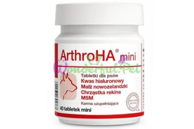 Таблетки Dolfos Arthro НА Mini хондропротектор для лікування хвороб суглобів котів і собак 40 табл.