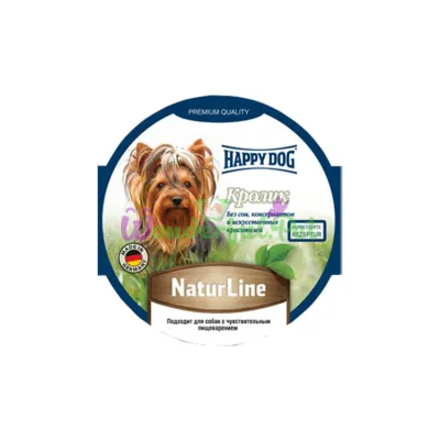 Влажный корм Happy Dog NaturLine Rabbit 85 г