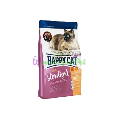 Сухой корм Happy Cat Adult Sterilised Salmon 10 кг