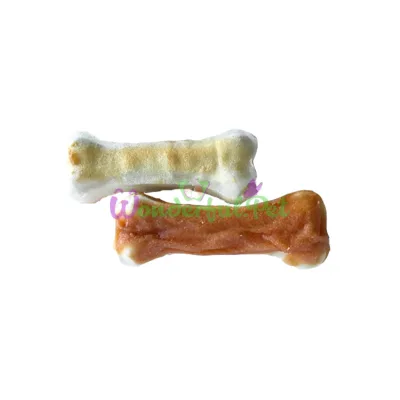Лакомство косточка Sweet Bone двойная для щенков от 2-х месяцев с куриным мясом 71 г