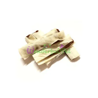 Лакомство сырокопченые чипсы Dog Snack для собак крупных пород с утиным мясом 500 г (пакет)