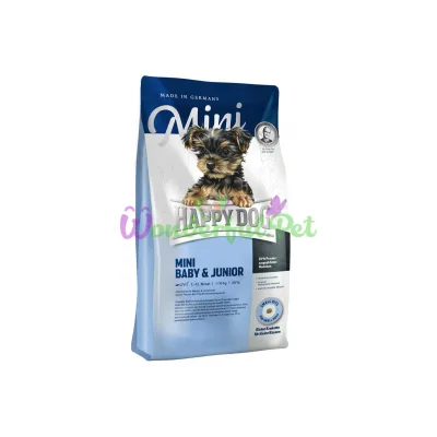 Сухой корм Happy Dog Mini Baby Junior для щенков мелких пород от 4 до 12 недель со вкусом птицы 8 кг