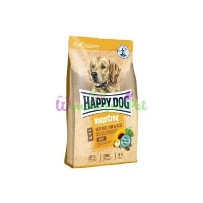 Сухой корм Happy Dog NaturCroq Geflugel для взрослых собак с чувствительным пищеварением с птицей 15 кг