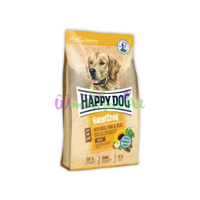 Сухой корм Happy Dog NaturCroq Geflugel Poultry 4 кг