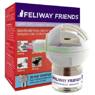 Дифузор Ceva Feliway Friends та змінний блок 48 мл