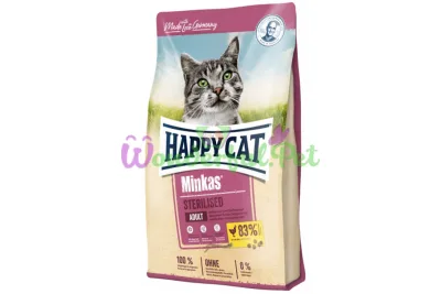 Dry food Happy Cat Minkas Sterilized Chicken 10 kg