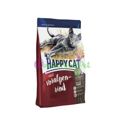 Сухой корм Happy Cat Supreme Adult Voralpen-Rind Beef 300 г