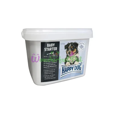 Сухой корм Happy Dog Baby Starter для щенков средних пород от 4-х недель 1.5 кг