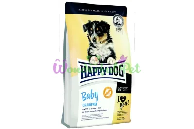Сухой корм Happy Dog Baby для щенков всех пород с чувствительным пищеварением от 1 до 6 месяцев 1 кг