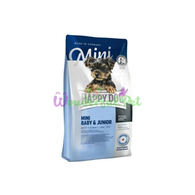 Сухой корм Happy Dog Mini Baby Junior для щенков мелких пород от 4 до 12 недель со вкусом птицы 10 кг