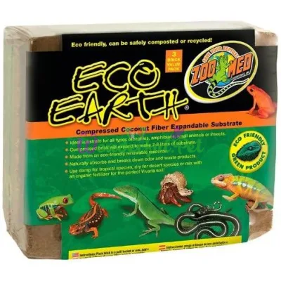 Кокосовый субстрат для террариума Croci Eco Earth 8,8 л