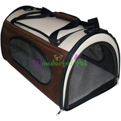 Сумка для животного Fast Easy, удобно для выставок, зелёный хаки 27x30x52 см