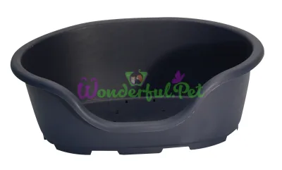 MORFEO Plastic Pet Bed, Blue, 49x34x21 cm