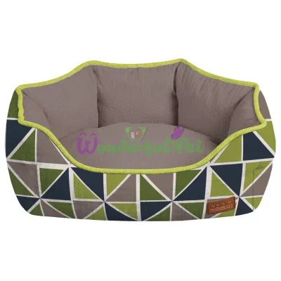 Лежанка для собак Croci COZY RAY 40x32x16 см серо-зеленая