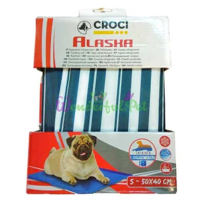 Охлаждающий коврик CROCI Cooling Mat 50х40 см синяя полоска