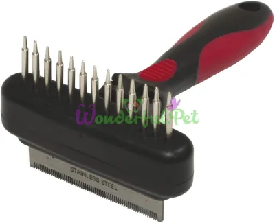 2-in-1 Furminator with Rake, 8.5×16 cm