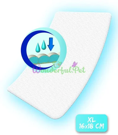 Прокладка для собачих трусів XL (16x18 см)