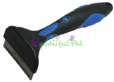 POWERfur Deshedder for Long-Haired Dogs, M (9–24 kg), 6.5 cm