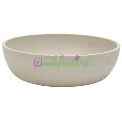 Миска CROCI Bamboo, бамбуковое волокно, белая, 1,6л, 21 см