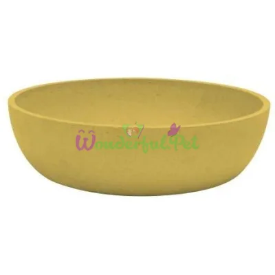 Миска CROCI Bamboo, бамбуковое волокно, желтая, 1 л, 17 см