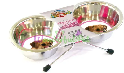 CROCI Stainless Steel Bowl on Stand, 0.24L, 11 cm